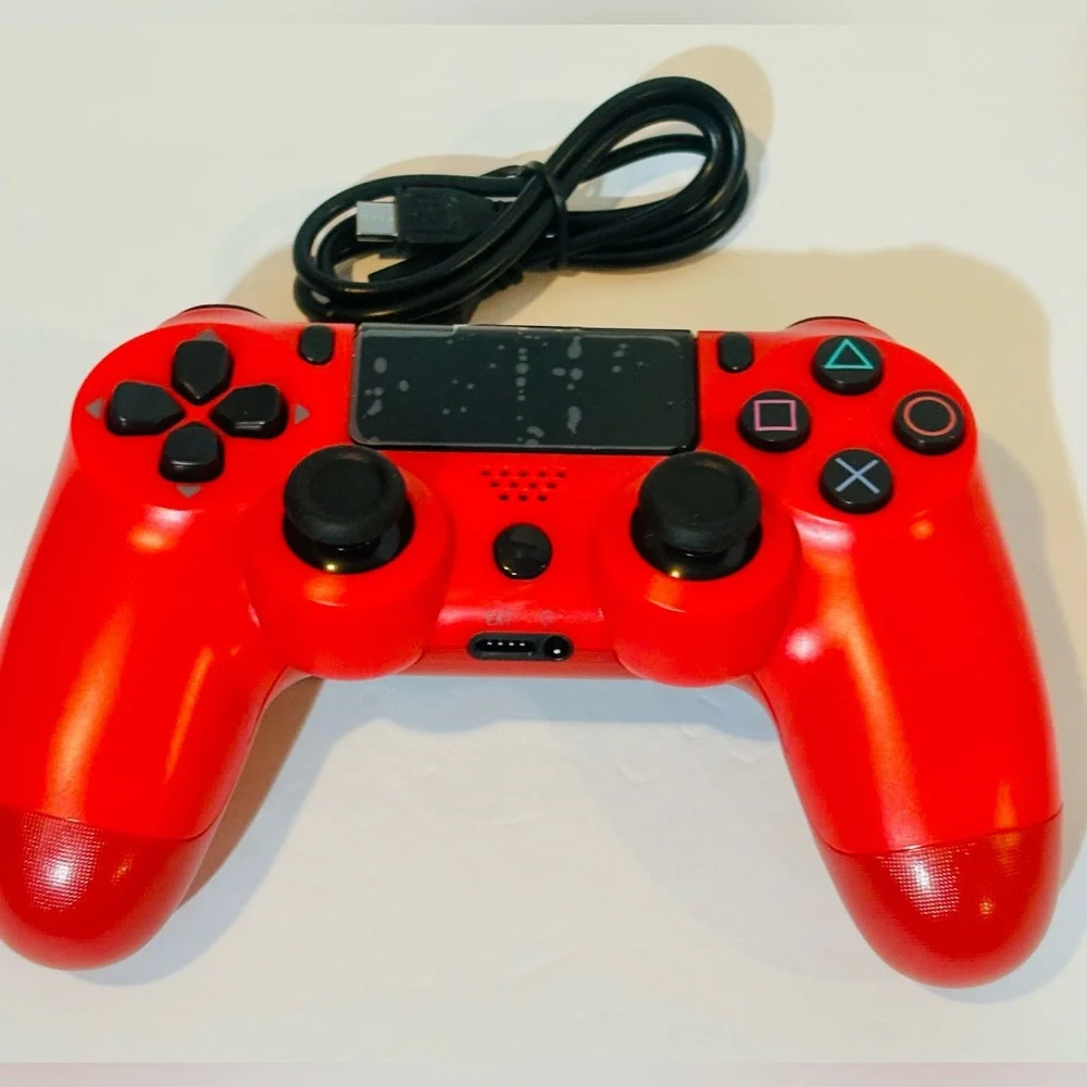 Wireless Replacement Controller for PS4 Red Brand New
